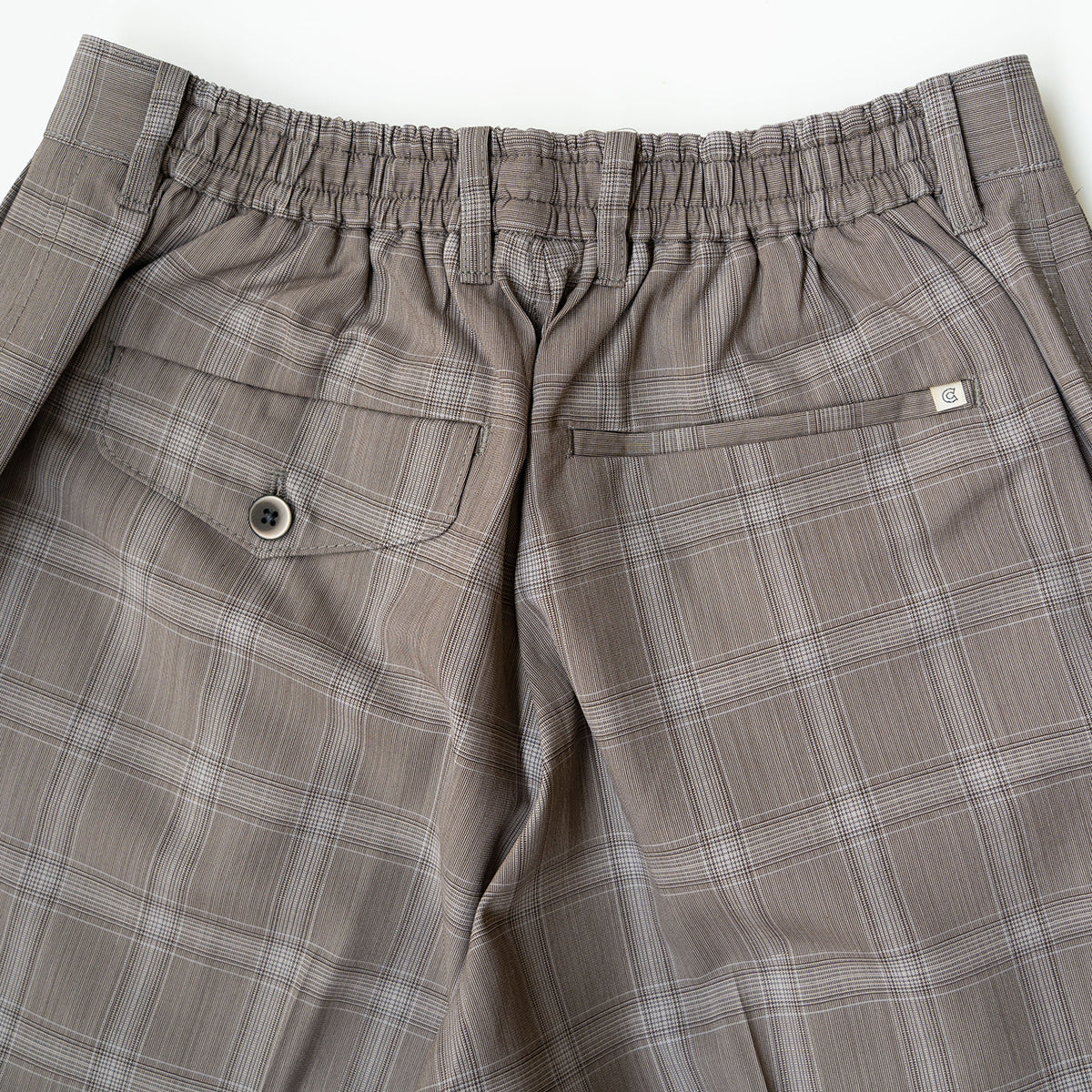COLONY CLOTHING / BROWN CHECK PANTS / CC2301-PT01-05