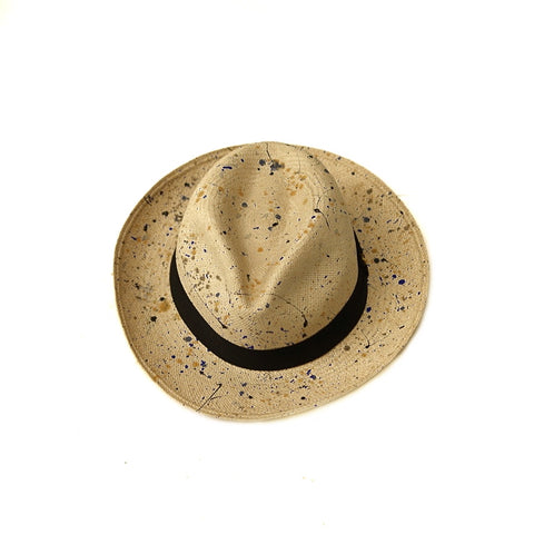 COLONY CLOTHING PANAMA PAINTED HAT
