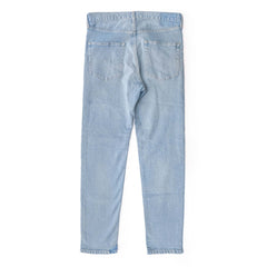 SLIM STRAIGHT LEG INDIGO WASH BLEACH / TDST-003-13YWB