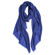 PIACENZA / CASHMERE STOLE BLUE