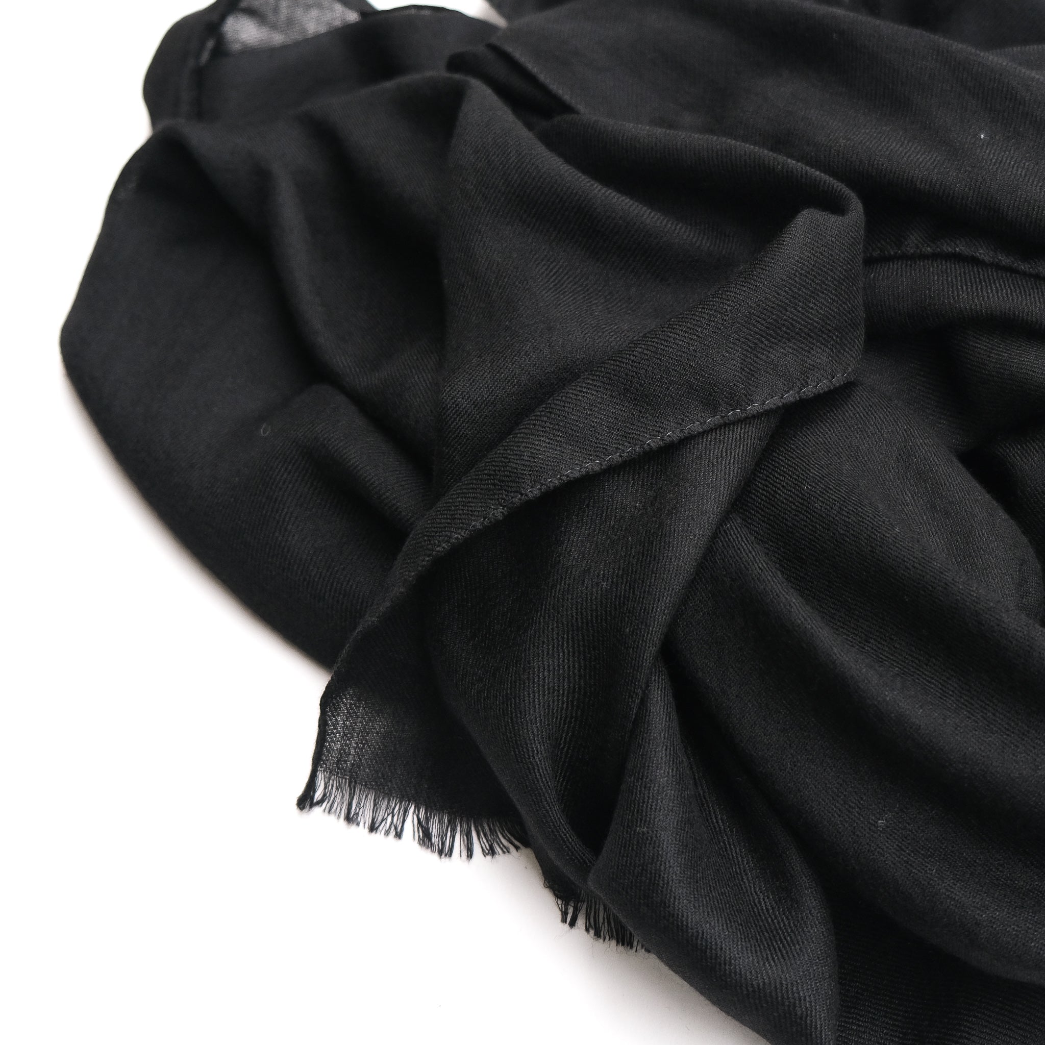 PIACENZA / CASHMERE STOLE BLACK
