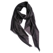 PIACENZA / CASHMERE STOLE DARK GREY