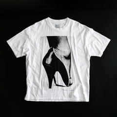 INTERNATIONAL IMAGES COLLECTION / GRAPHIC T-SHIRT (HEELS WHITE)