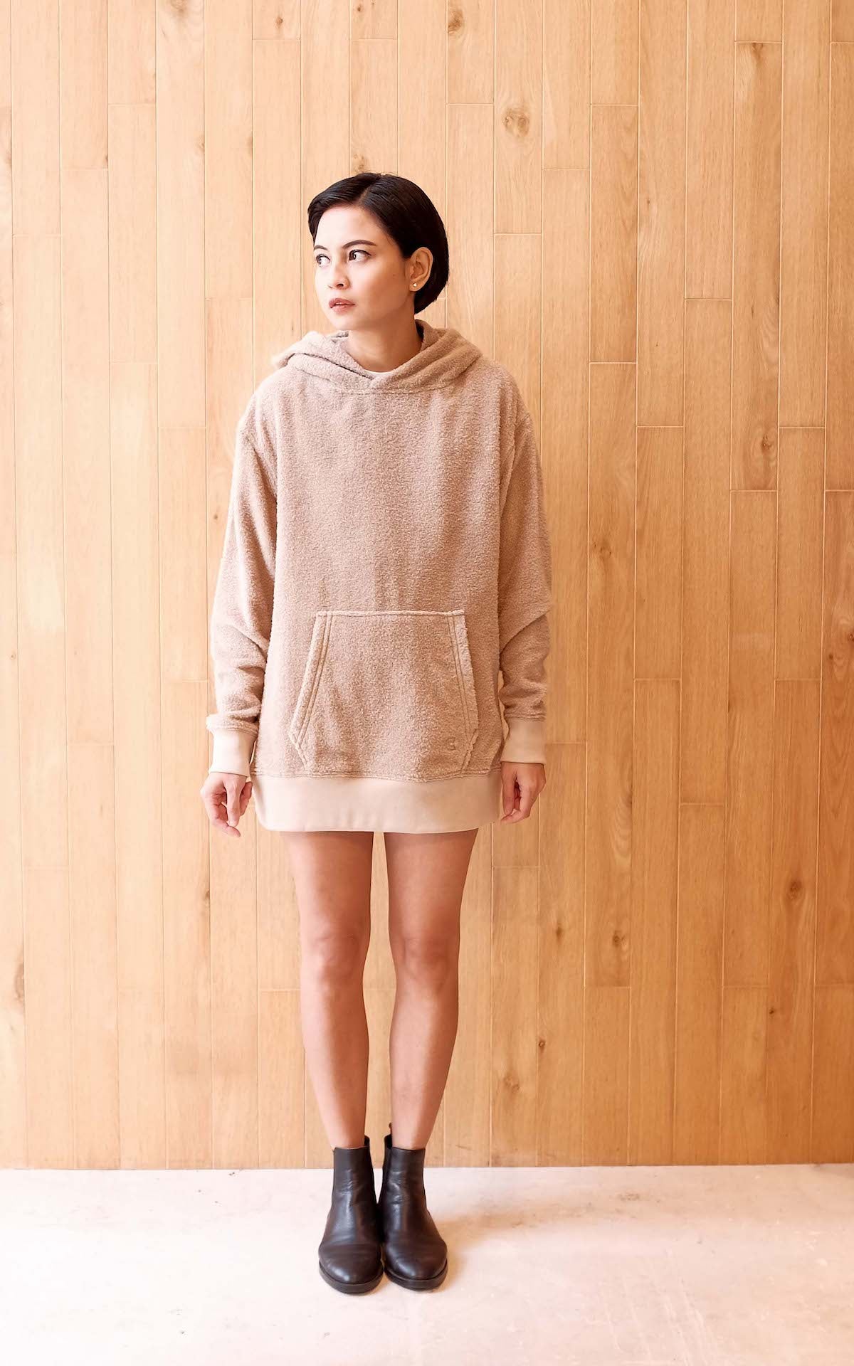 COLONY CLOTHING / TOWEL HOODIE CC2201-TW01 (LADIES)