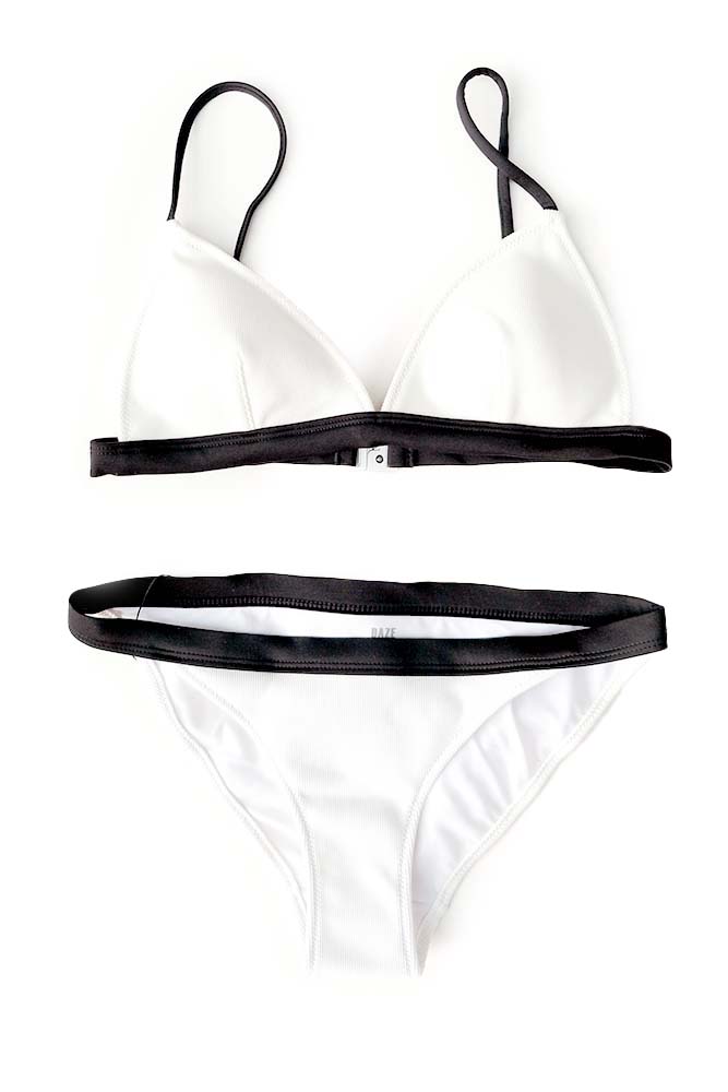 DAZE DAYZ / WHITE BIKINI SET