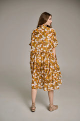 DEVOTION TWINS ITALIDA FLOWER PRINTED DRESS (023.3180G)