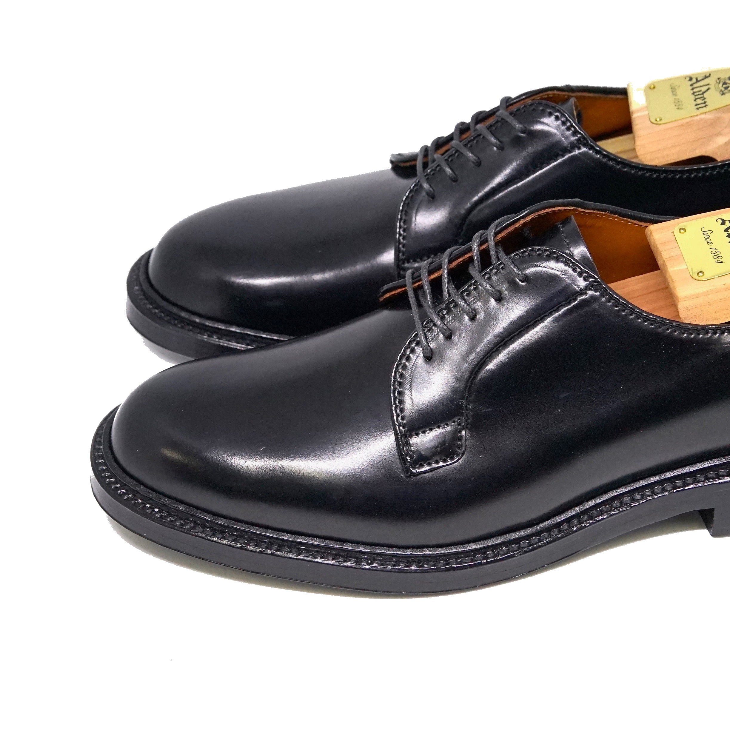 ALDEN 9901 PLAIN TOE BLUCHER SHELL CORDOVAN