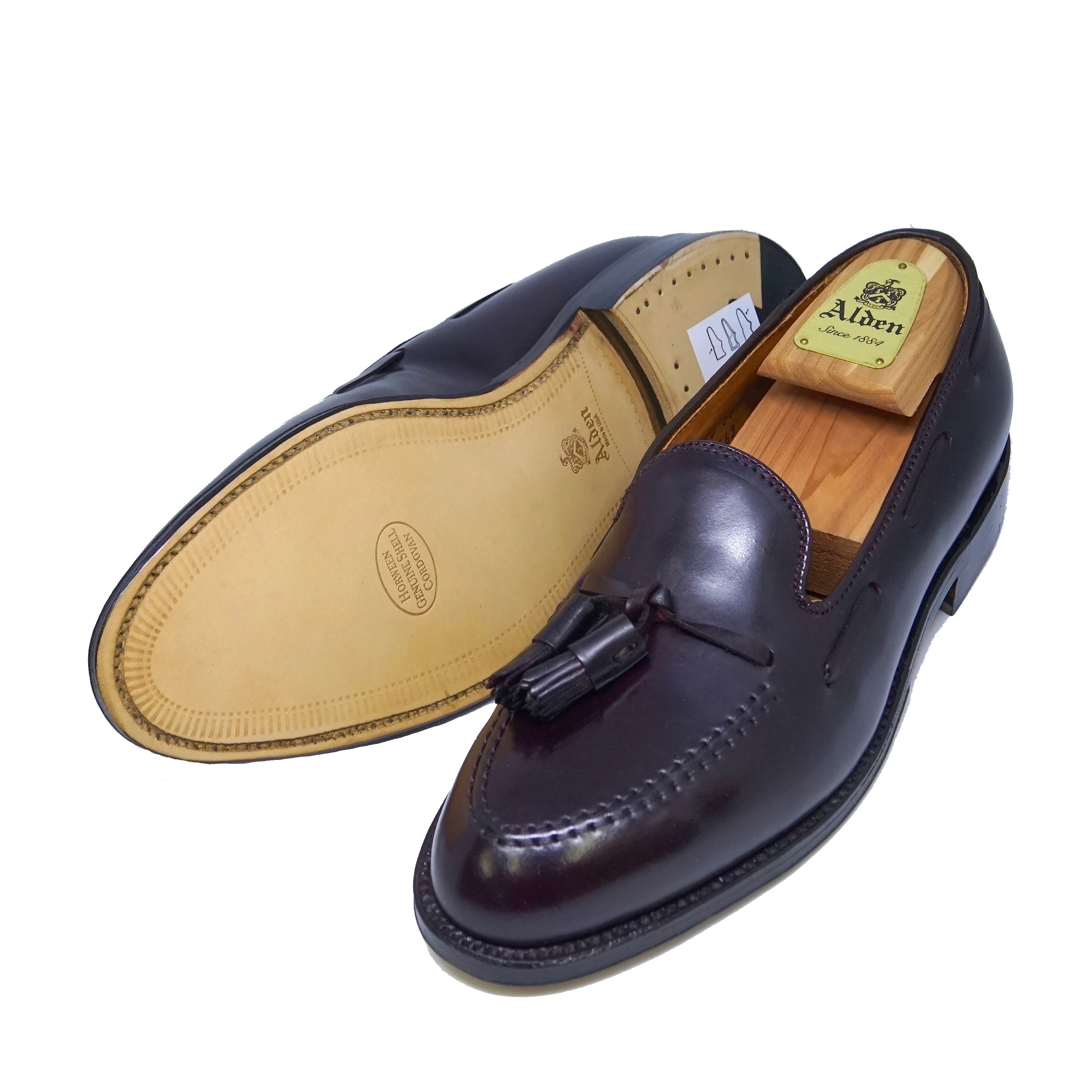 ALDEN 563 TASSEL LOAFER SHELL CORDOVAN – COLONY CLOTHING