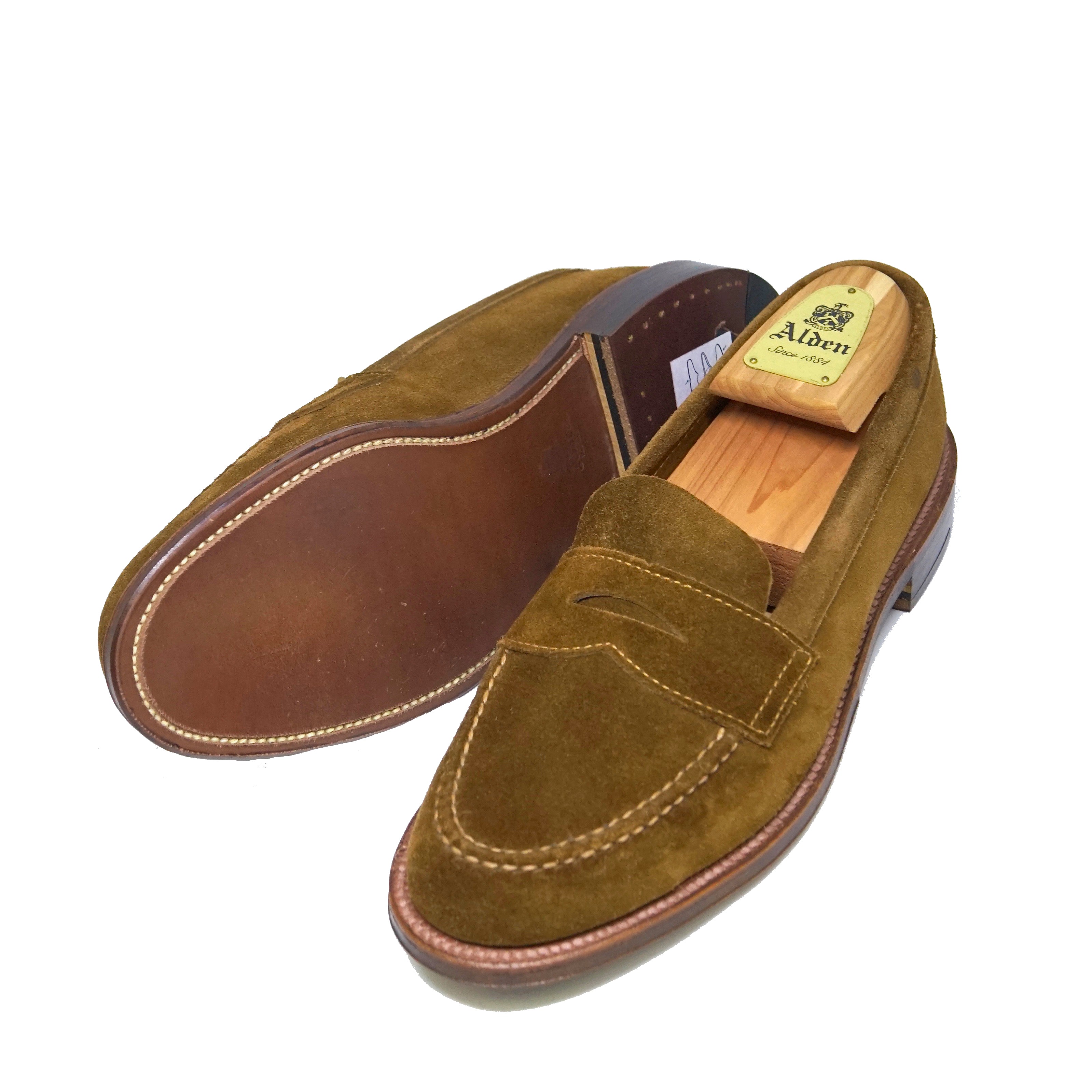 ALDEN 6243F PENNY LOAFER UNLINED VAMP
