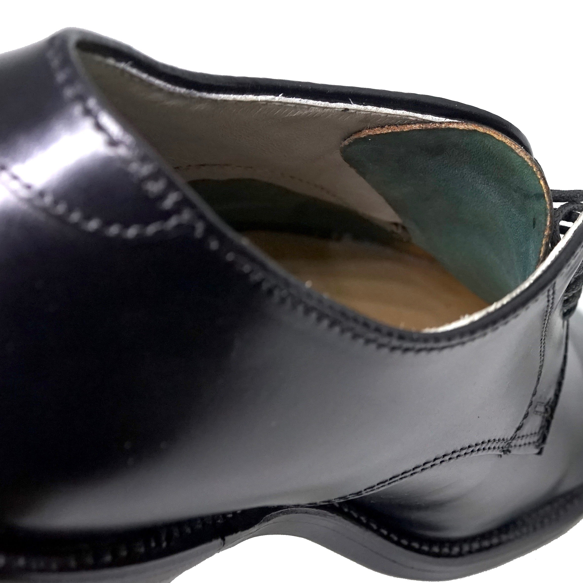 ALDEN X COLONY CLOTHING A8403F PLAIN TOE BLUCHER UNLINED VAMP