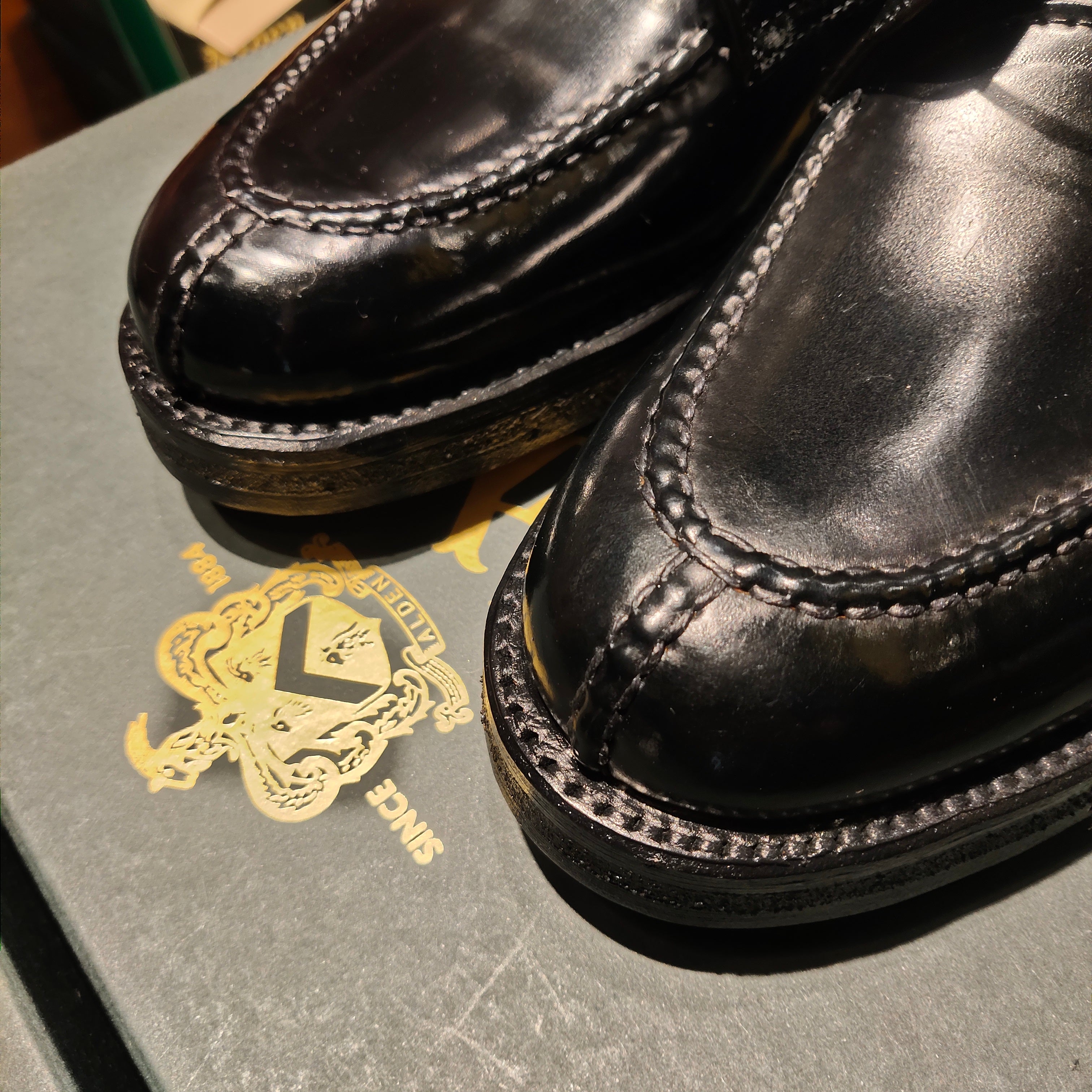 ALDEN X COLONY CLOTHING A1908H EXCLUSIVE CORDOVAN TANKER BOOT