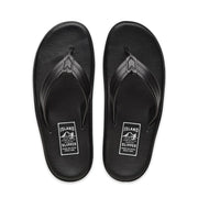 ISLAND SLIPPER / CLASSIC LEATHER BLACK THONG SANDALS (PB202 BLACK)