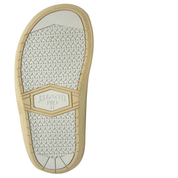 ISLAND SLIPPER / CLASSIC LEATHER NAVY THONG SANDALS (PT202)