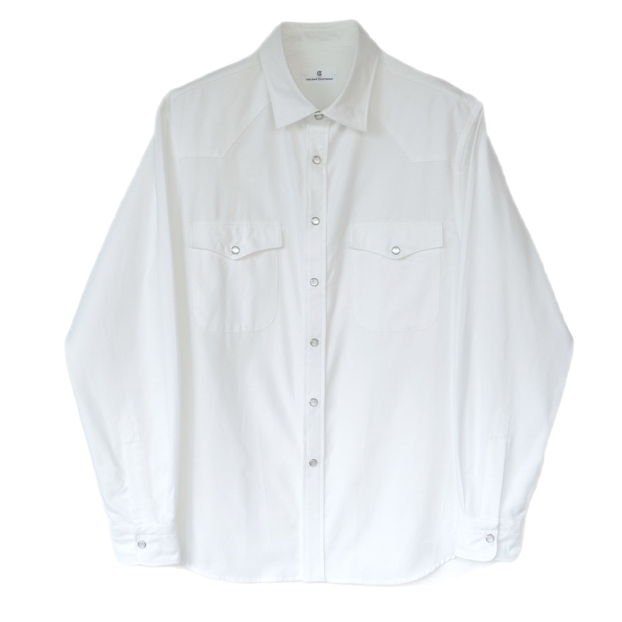 COLONY CLOTHING / COTTON LIGHT FLANNEL WESTERN SHIRT / CC2202-SH03