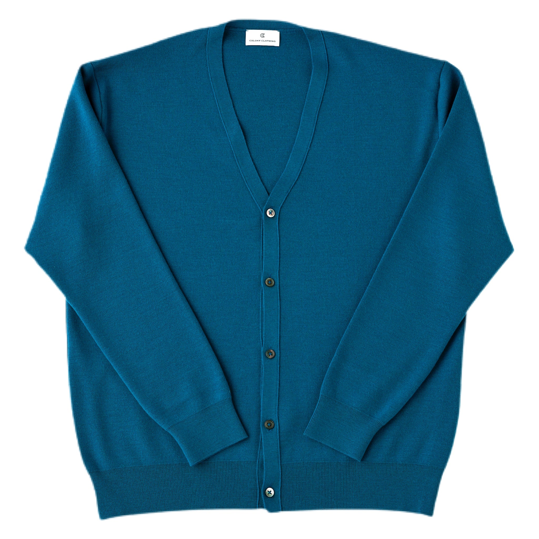COLONY CLOTHING / MERINO WOOL CARDIGAN / CC21-2-KT02