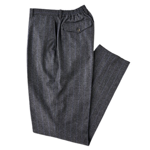 COLONY CLOTHING / ONE PLEAT TROUSERS WOOL FLANNEL VBC / CC2102-PT01-05