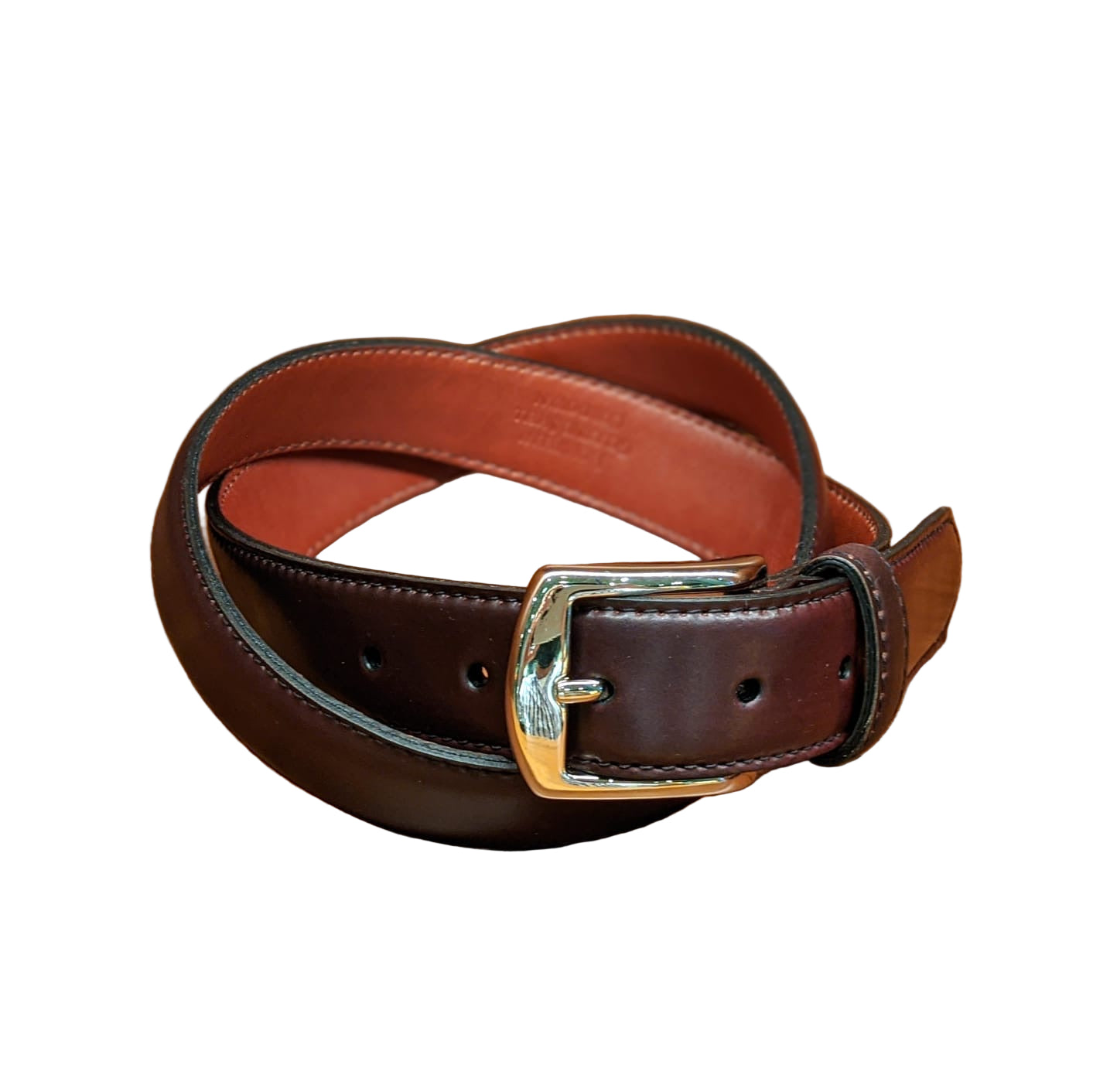 ALDEN MB0918 CORDOVAN Color8 BURGUNDY BELT