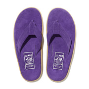 ISLAND SLIPPER PURPLE SUEDE THONG (PT203 PURPLE)