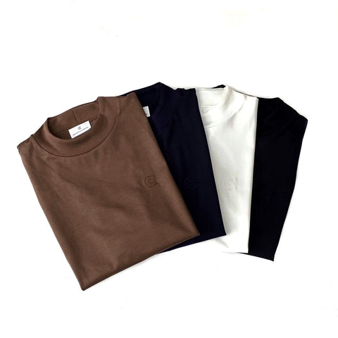 COLONY CLOTHING / MOCK NECK T-SHIRT CC21-T01