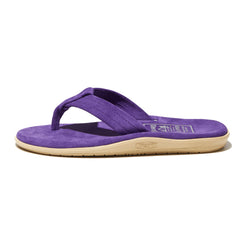 ISLAND SLIPPER PURPLE SUEDE THONG (PT203 PURPLE)