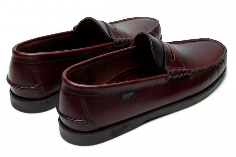 PARABOOT / CORAUX- LISSE AMERICA MAROON